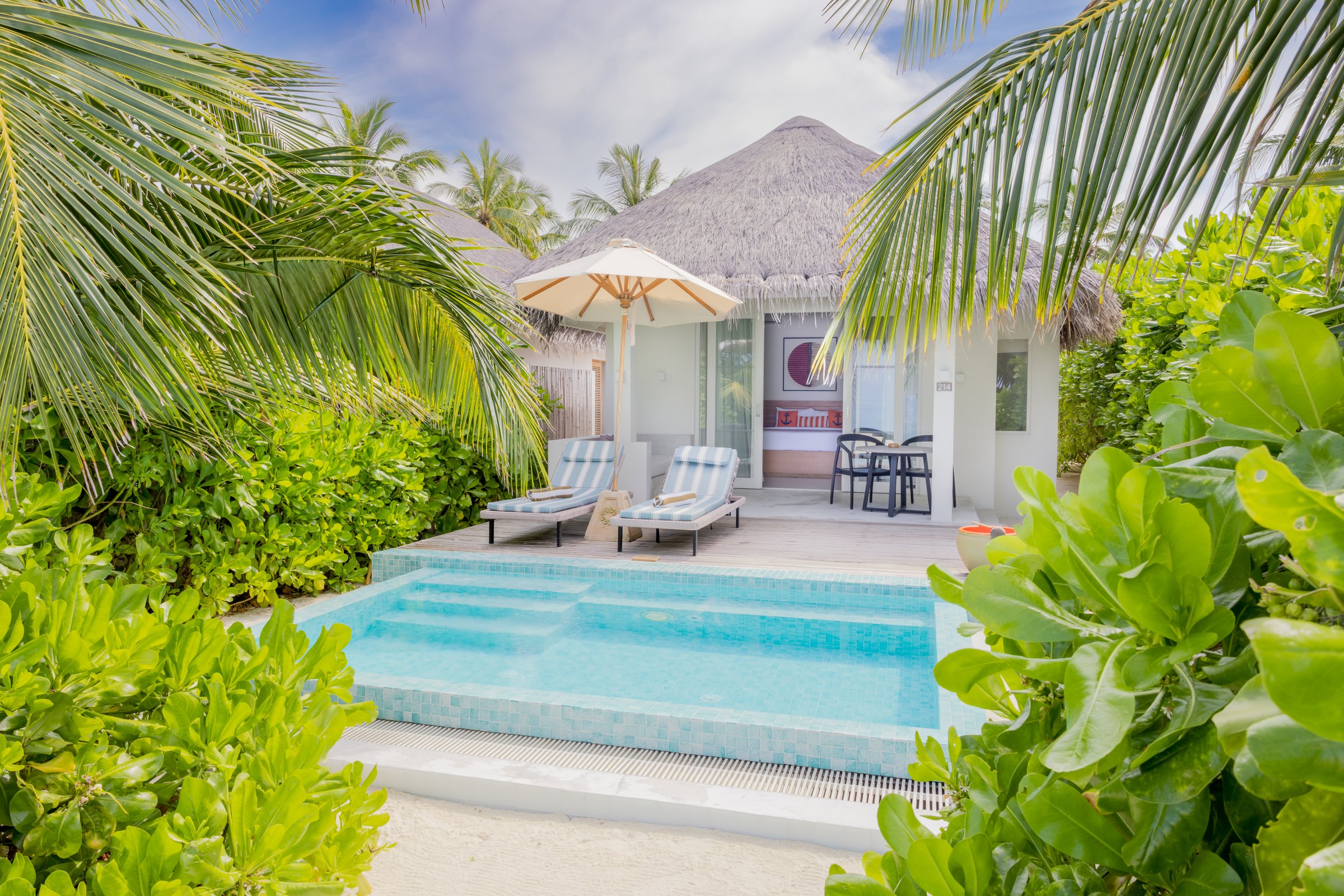 Beach Villa with Pool